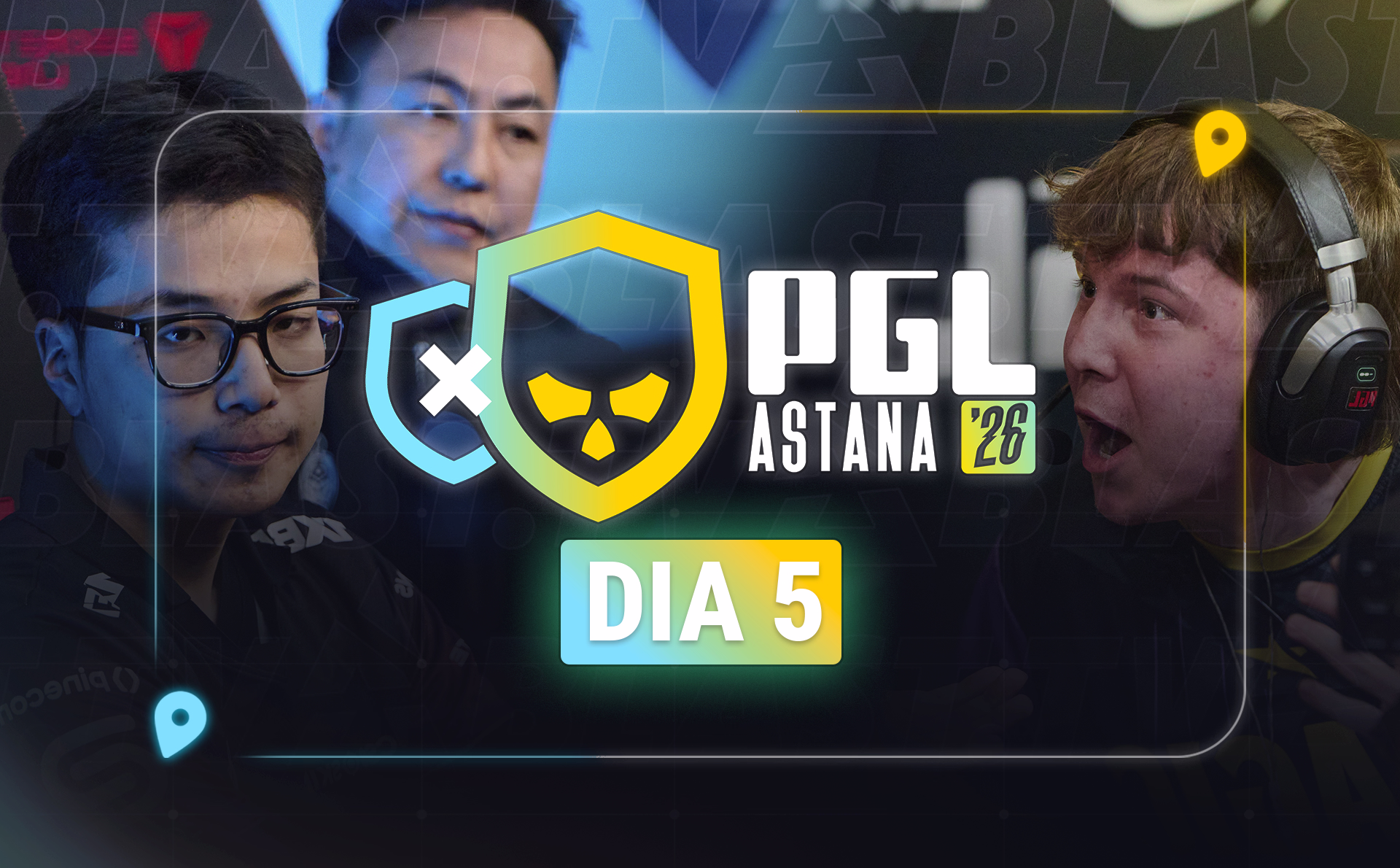 Fase de grupos da PGL Astana 2026 termina com G2, Aurora e magic classificadas