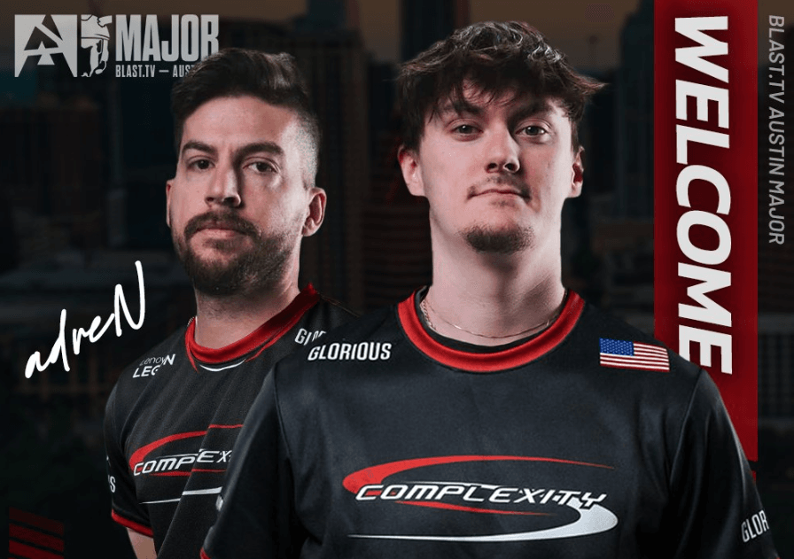Complexity обновила состав перед BLAST.tv Austin Major