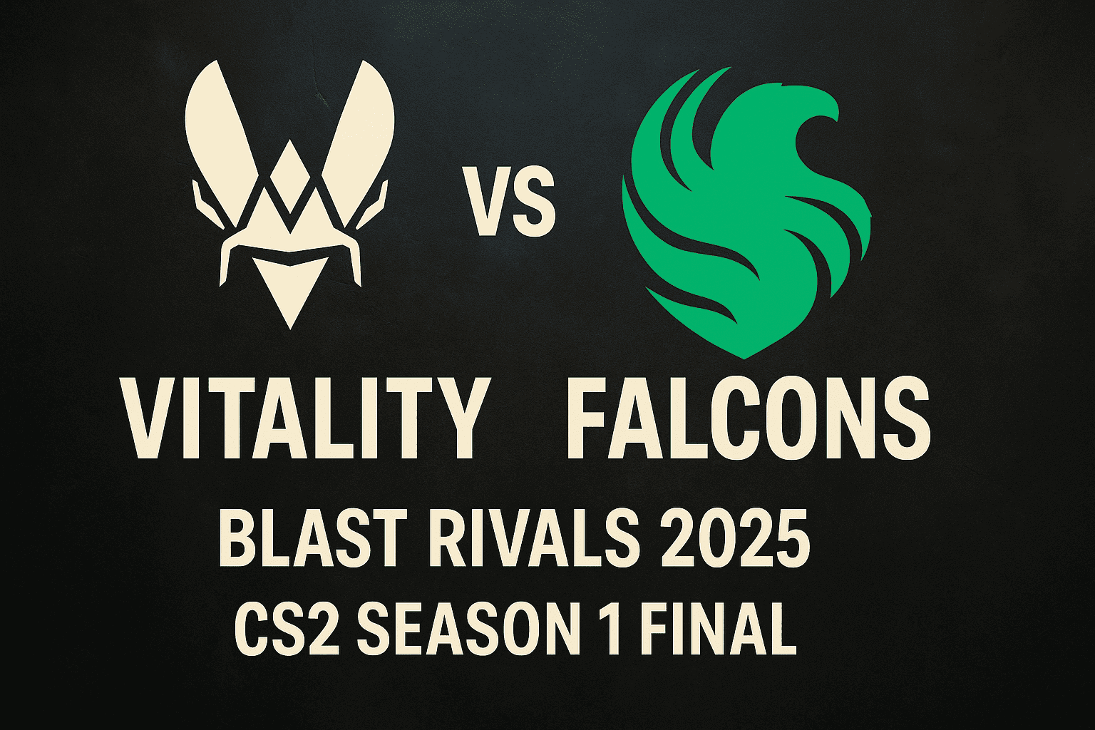 Vitality встретятся с Falcons в финале BLAST Rivals 2025 Season 1